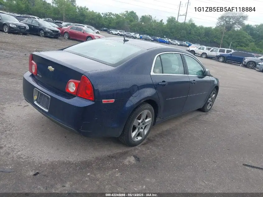 2010 Chevrolet Malibu Ls VIN: 1G1ZB5EB5AF118884 Lot: 42245866