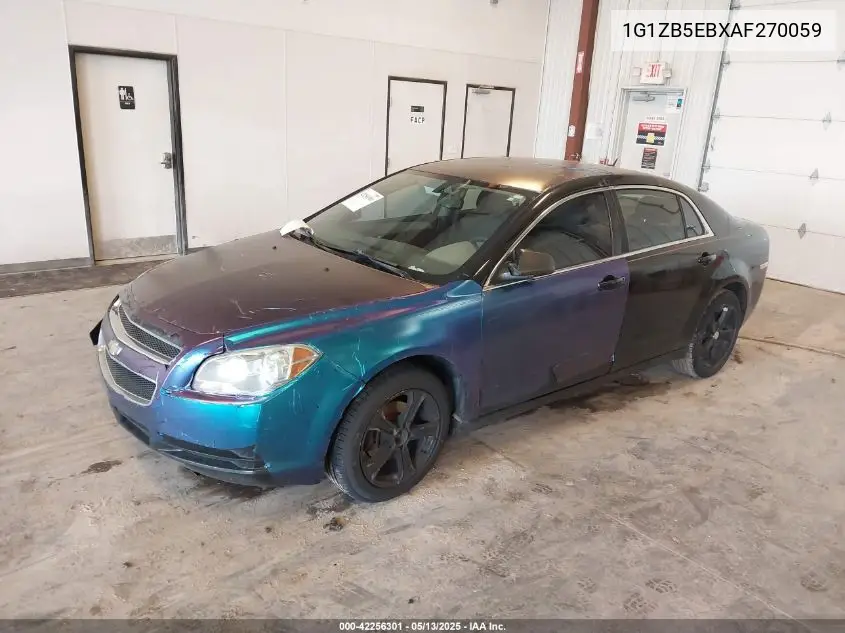 2010 Chevrolet Malibu Ls VIN: 1G1ZB5EBXAF270059 Lot: 42256301