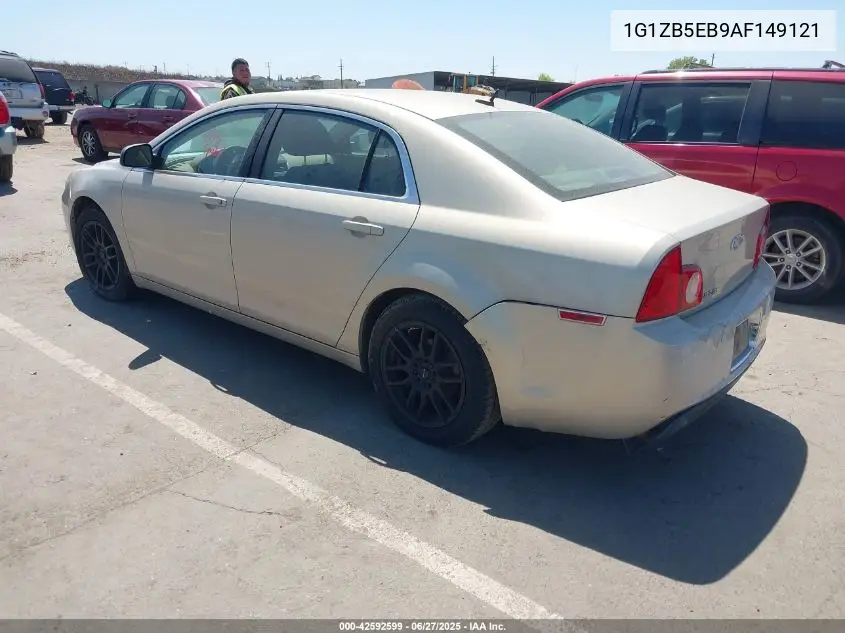2010 Chevrolet Malibu Ls VIN: 1G1ZB5EB9AF149121 Lot: 42592599