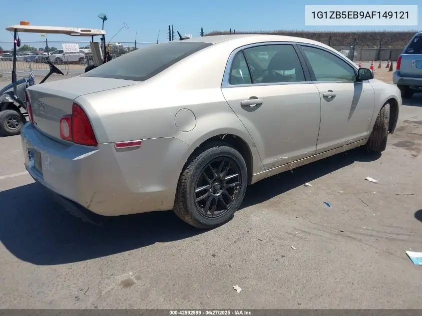2010 Chevrolet Malibu Ls VIN: 1G1ZB5EB9AF149121 Lot: 42592599