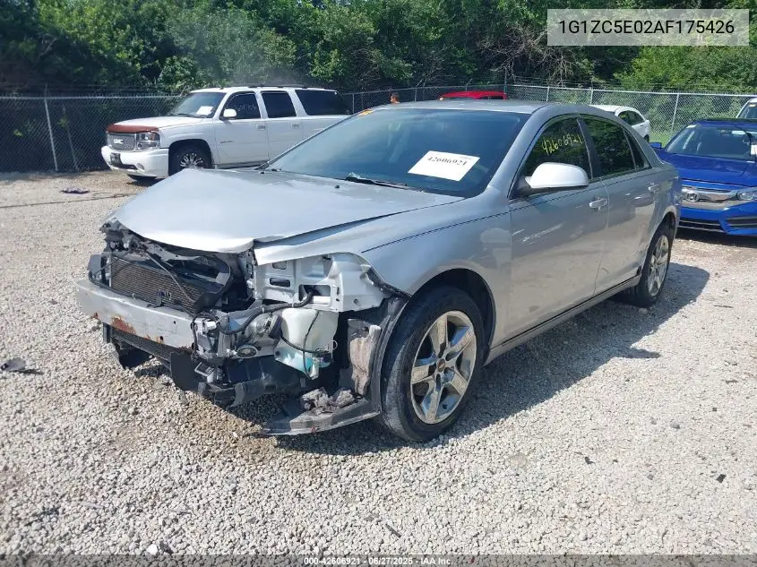 2010 Chevrolet Malibu Lt VIN: 1G1ZC5E02AF175426 Lot: 42606921
