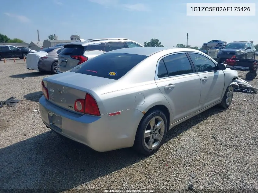 2010 Chevrolet Malibu Lt VIN: 1G1ZC5E02AF175426 Lot: 42606921