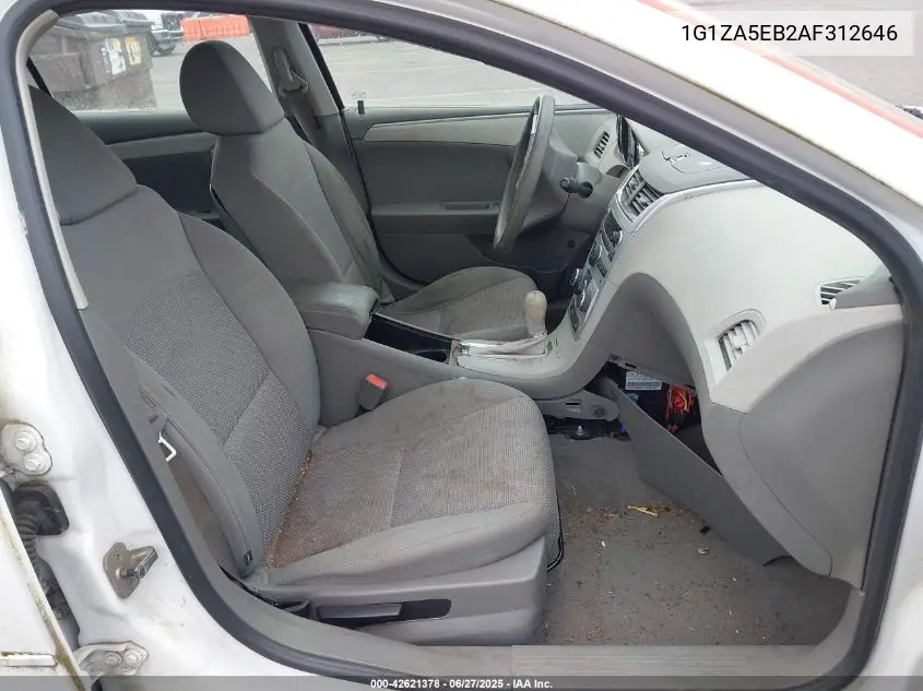 2010 Chevrolet Malibu Ls VIN: 1G1ZA5EB2AF312646 Lot: 42621378