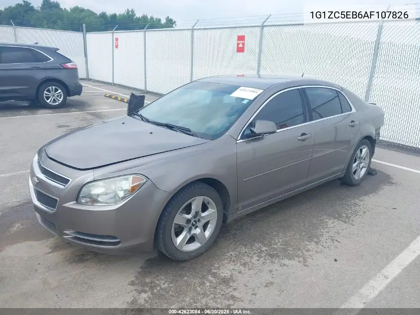 2010 Chevrolet Malibu Lt VIN: 1G1ZC5EB6AF107826 Lot: 42623084