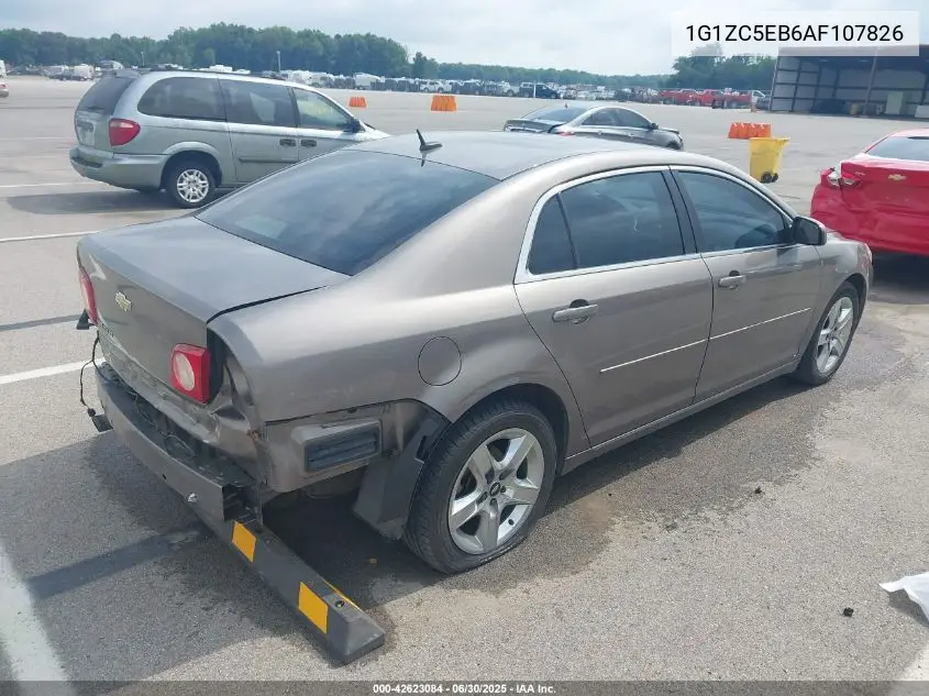 2010 Chevrolet Malibu Lt VIN: 1G1ZC5EB6AF107826 Lot: 42623084