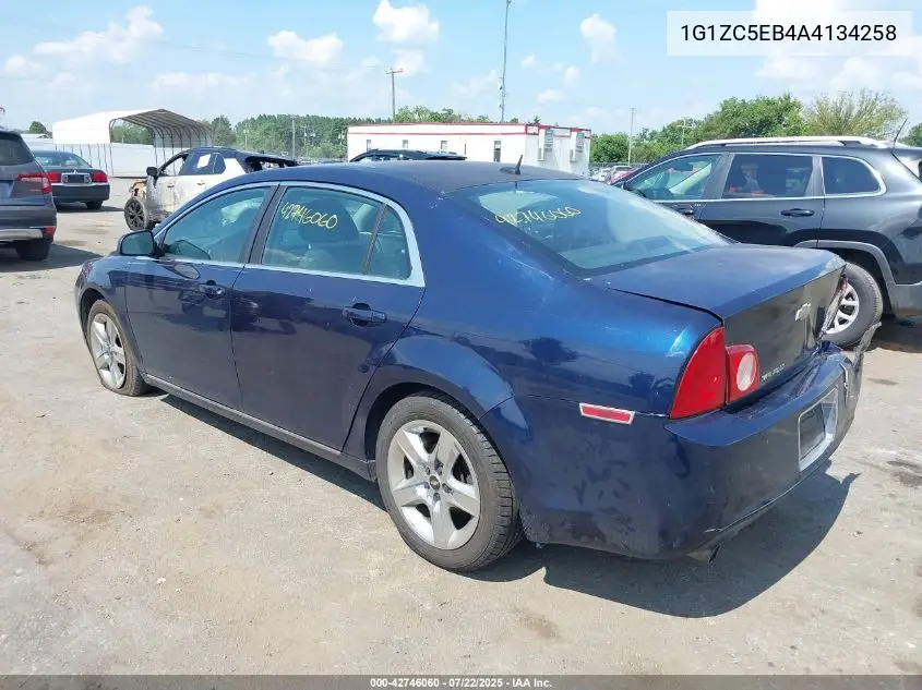 2010 Chevrolet Malibu Lt VIN: 1G1ZC5EB4A4134258 Lot: 42746060