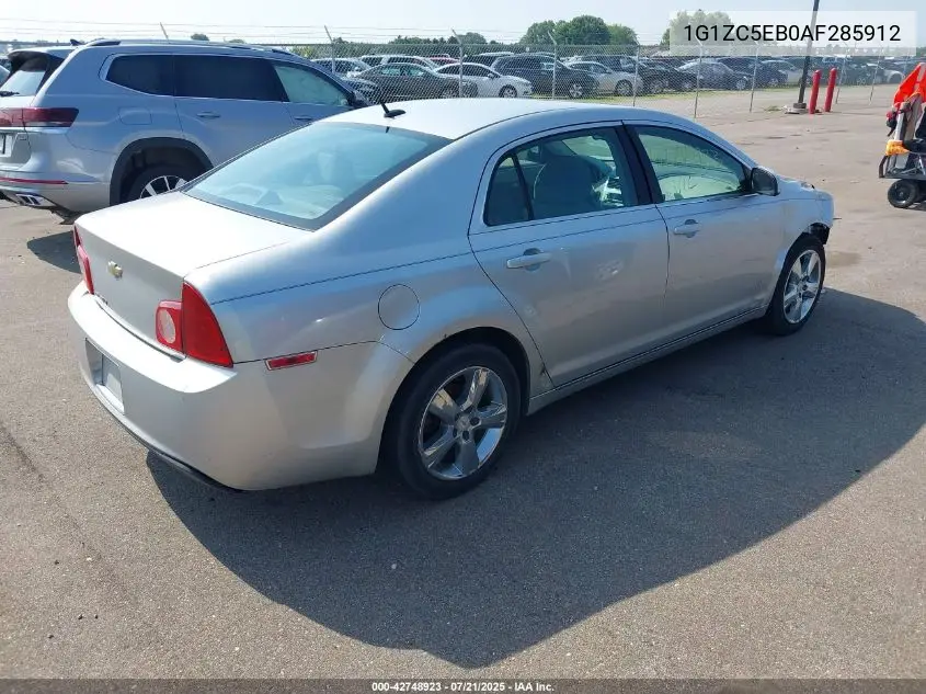 2010 Chevrolet Malibu Lt VIN: 1G1ZC5EB0AF285912 Lot: 42748923