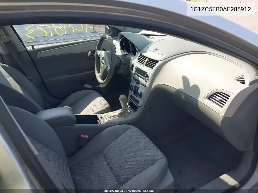 2010 Chevrolet Malibu Lt VIN: 1G1ZC5EB0AF285912 Lot: 42748923