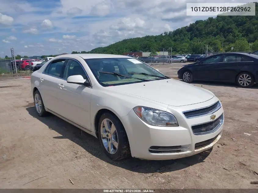 2011 Chevrolet Malibu 2Lt VIN: 1G1ZD5E12BF262962 Lot: 42770762