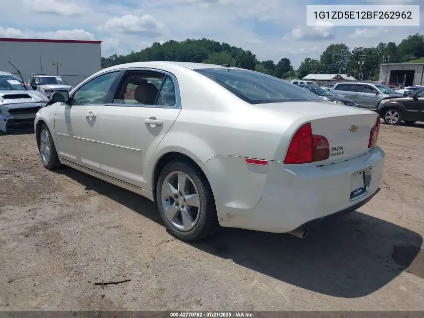 2011 Chevrolet Malibu 2Lt VIN: 1G1ZD5E12BF262962 Lot: 42770762