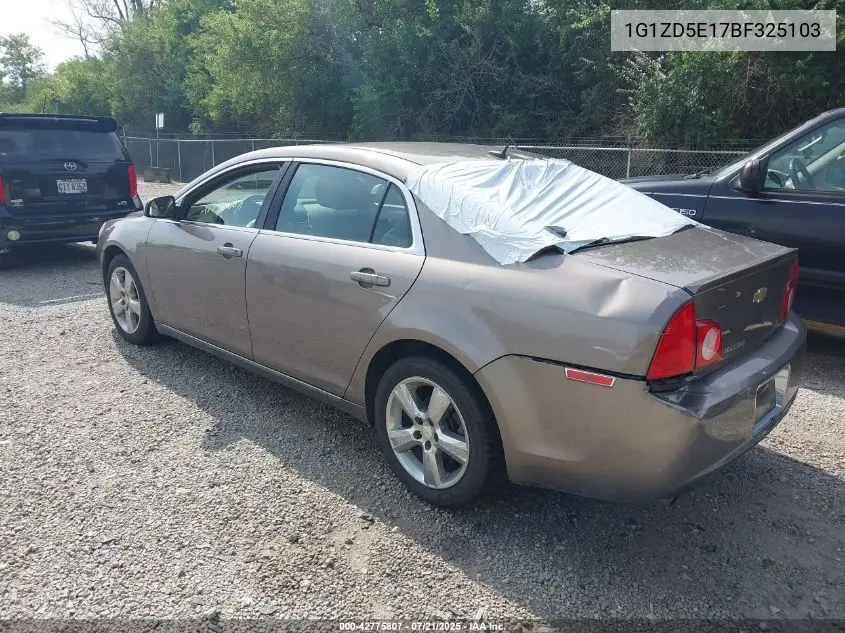 2011 Chevrolet Malibu 2Lt VIN: 1G1ZD5E17BF325103 Lot: 42775807