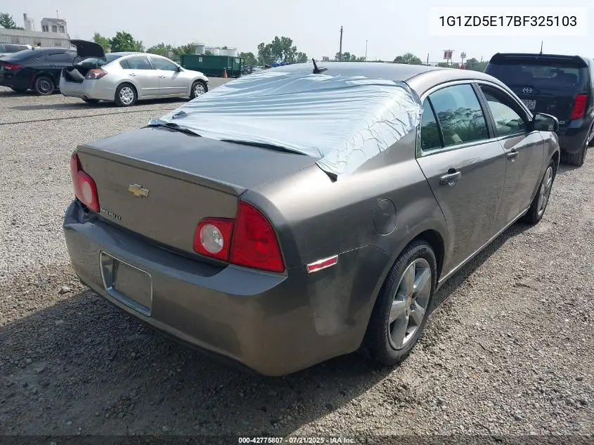 2011 Chevrolet Malibu 2Lt VIN: 1G1ZD5E17BF325103 Lot: 42775807