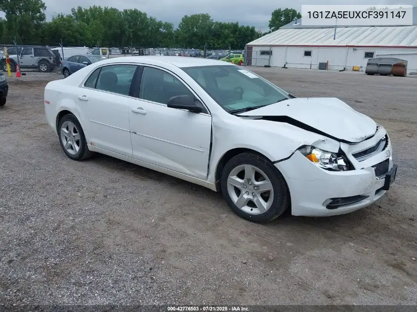 2012 Chevrolet Malibu Ls VIN: 1G1ZA5EUXCF391147 Lot: 42776503