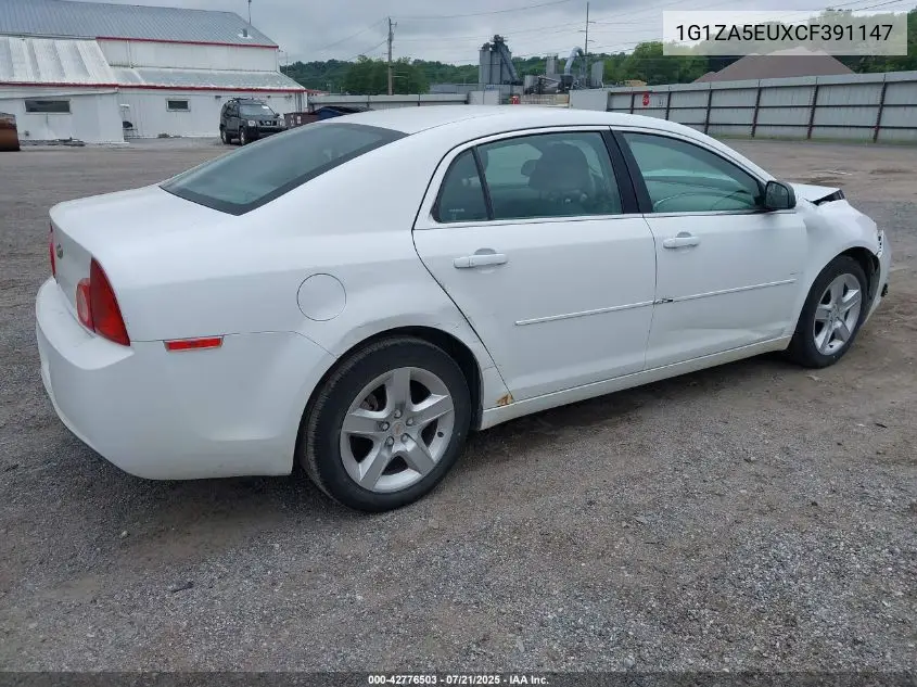 2012 Chevrolet Malibu Ls VIN: 1G1ZA5EUXCF391147 Lot: 42776503