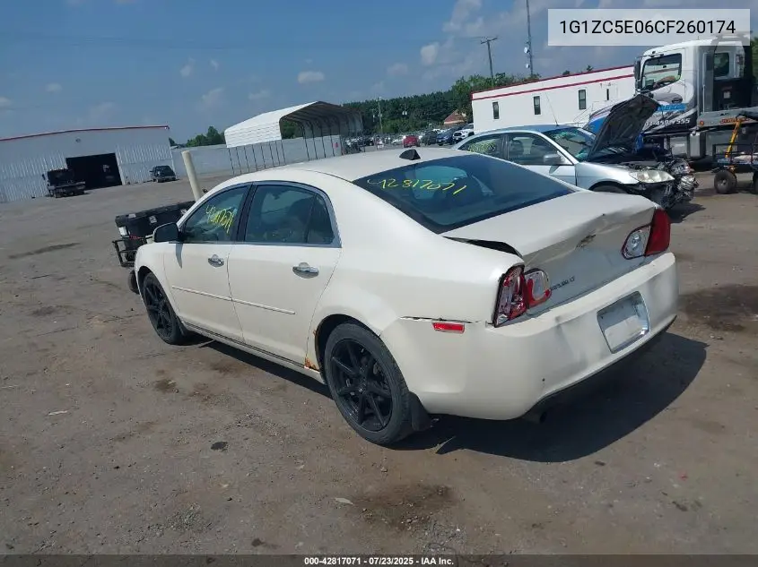 2012 Chevrolet Malibu 1Lt VIN: 1G1ZC5E06CF260174 Lot: 42817071