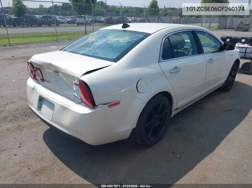 2012 Chevrolet Malibu 1Lt VIN: 1G1ZC5E06CF260174 Lot: 42817071