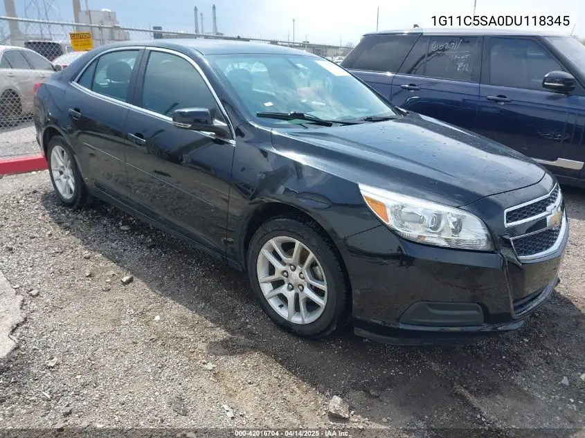 2013 Chevrolet Malibu 1Lt VIN: 1G11C5SA0DU118345 Lot: 42016704