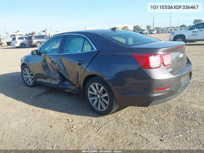 2013 Chevrolet Malibu 2Lt VIN: 1G11E5SAXDF336467 Lot: 42222490