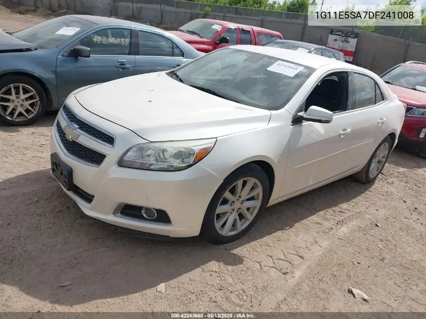 2013 Chevrolet Malibu 2Lt VIN: 1G11E5SA7DF241008 Lot: 42243668