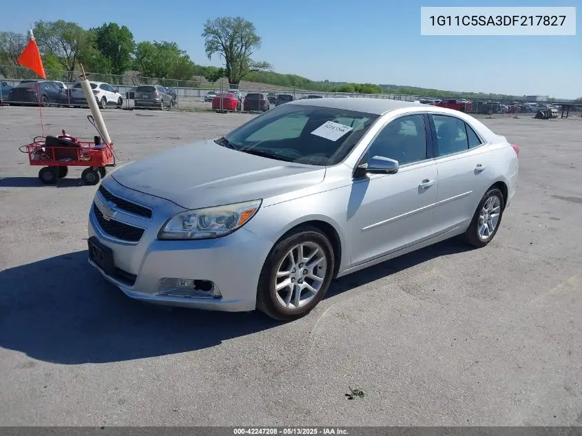 2013 Chevrolet Malibu 1Lt VIN: 1G11C5SA3DF217827 Lot: 42247208