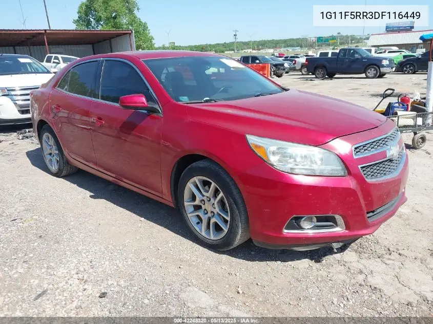 2013 Chevrolet Malibu Eco Premium Audio VIN: 1G11F5RR3DF116449 Lot: 42248320