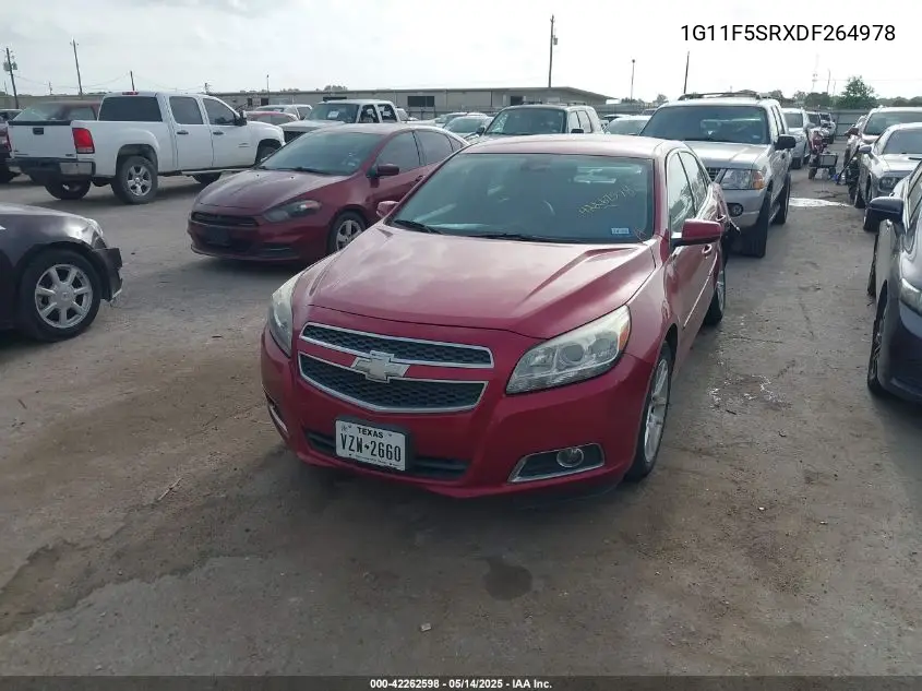 2013 Chevrolet Malibu Eco Premium Audio VIN: 1G11F5SRXDF264978 Lot: 42262598