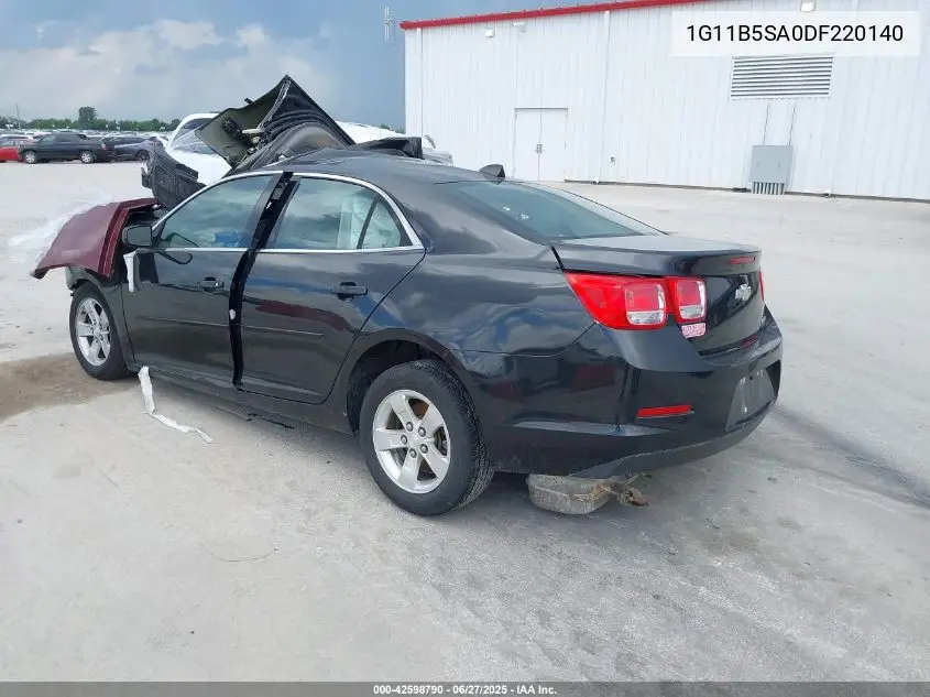 2013 Chevrolet Malibu 1Ls VIN: 1G11B5SA0DF220140 Lot: 42598790