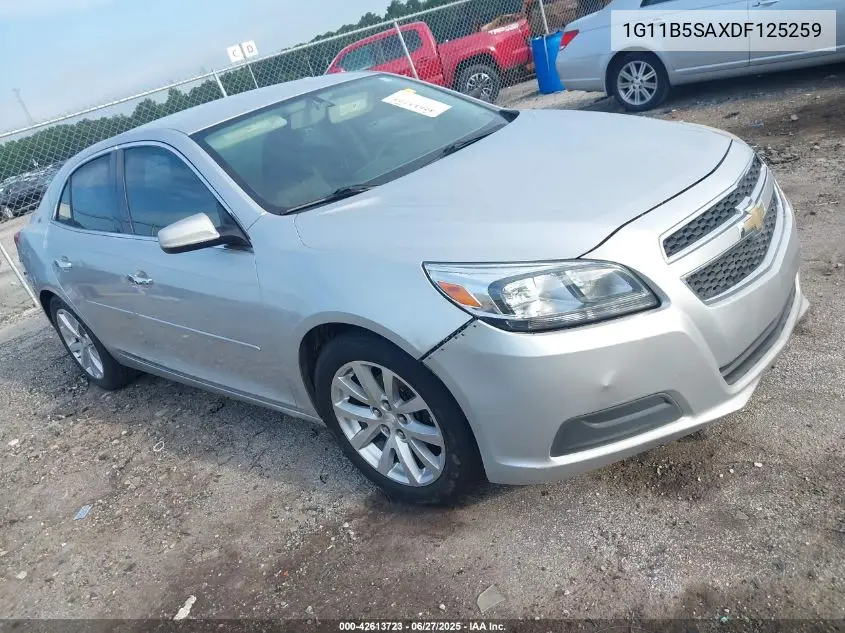 2013 Chevrolet Malibu Ls VIN: 1G11B5SAXDF125259 Lot: 42613723