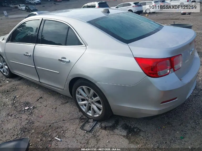 2013 Chevrolet Malibu Ls VIN: 1G11B5SAXDF125259 Lot: 42613723