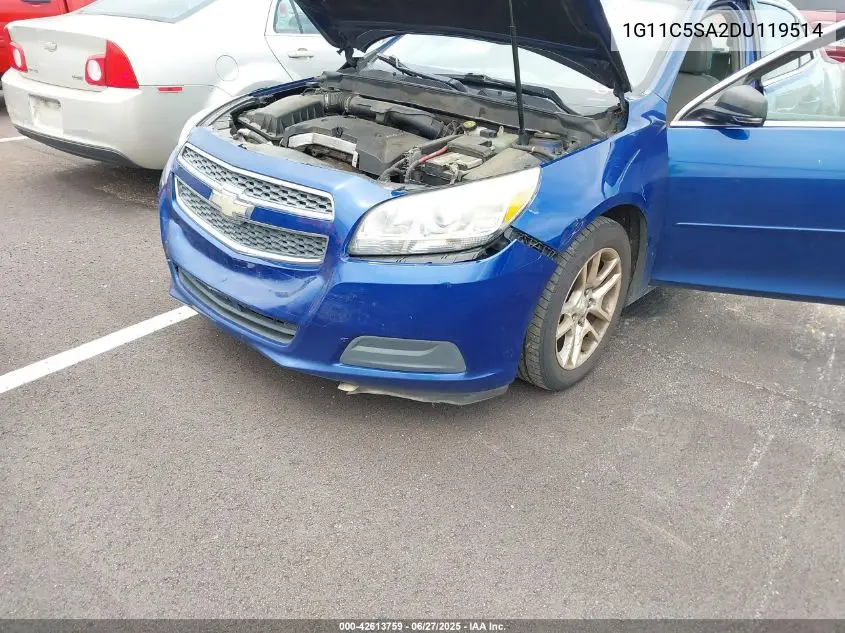 2013 Chevrolet Malibu 1Lt VIN: 1G11C5SA2DU119514 Lot: 42613759