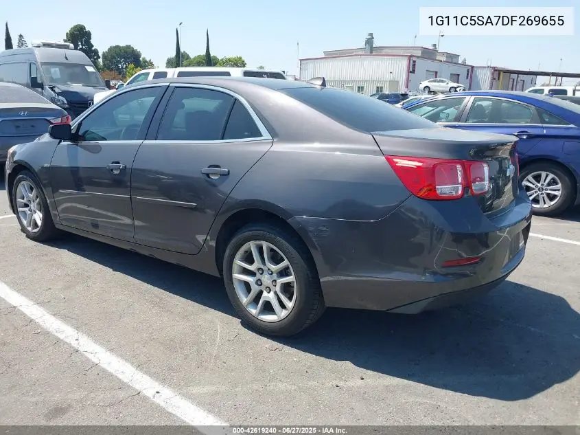 2013 Chevrolet Malibu 1Lt VIN: 1G11C5SA7DF269655 Lot: 42619240