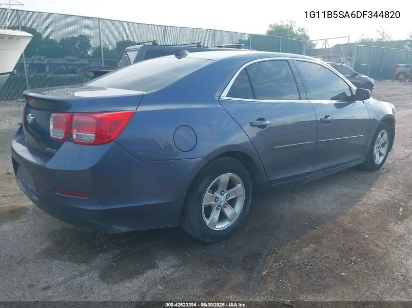 2013 Chevrolet Malibu 1Ls VIN: 1G11B5SA6DF344820 Lot: 42623394