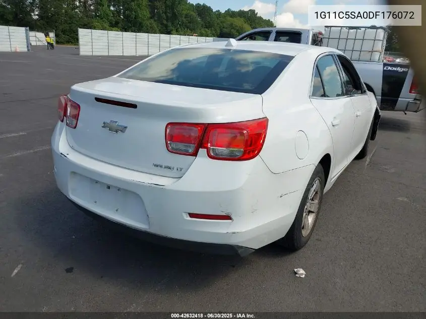 2013 Chevrolet Malibu 1Lt VIN: 1G11C5SA0DF176072 Lot: 42632418