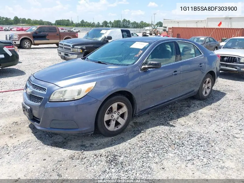 2013 Chevrolet Malibu 1Ls VIN: 1G11B5SA8DF303900 Lot: 42792857