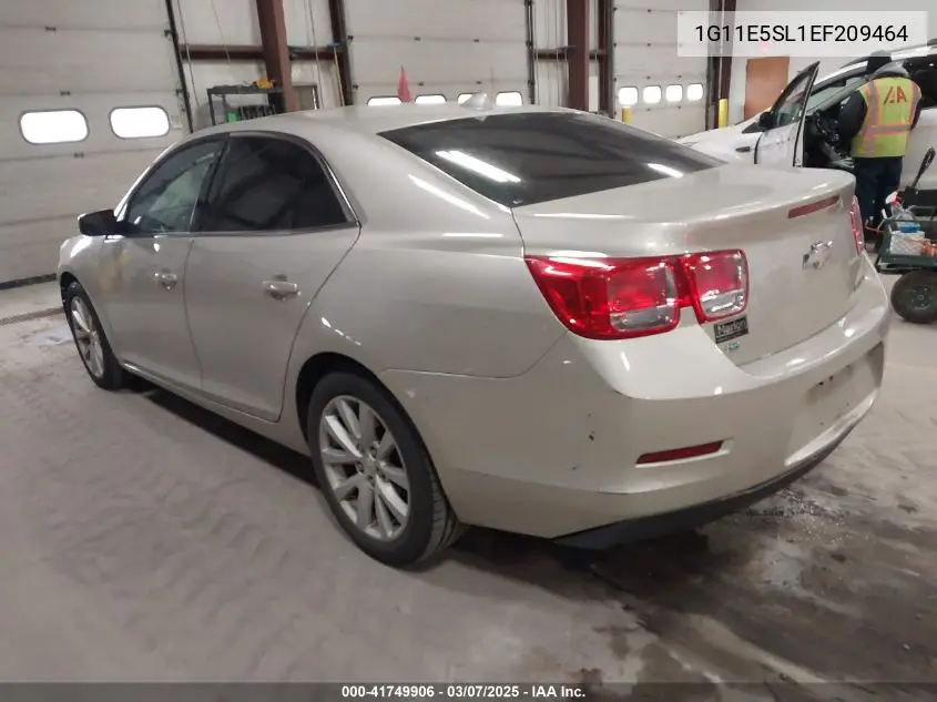 2014 Chevrolet Malibu 2Lt VIN: 1G11E5SL1EF209464 Lot: 41749906