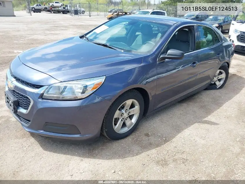 2014 Chevrolet Malibu 1Ls VIN: 1G11B5SL0EF124513 Lot: 42227651