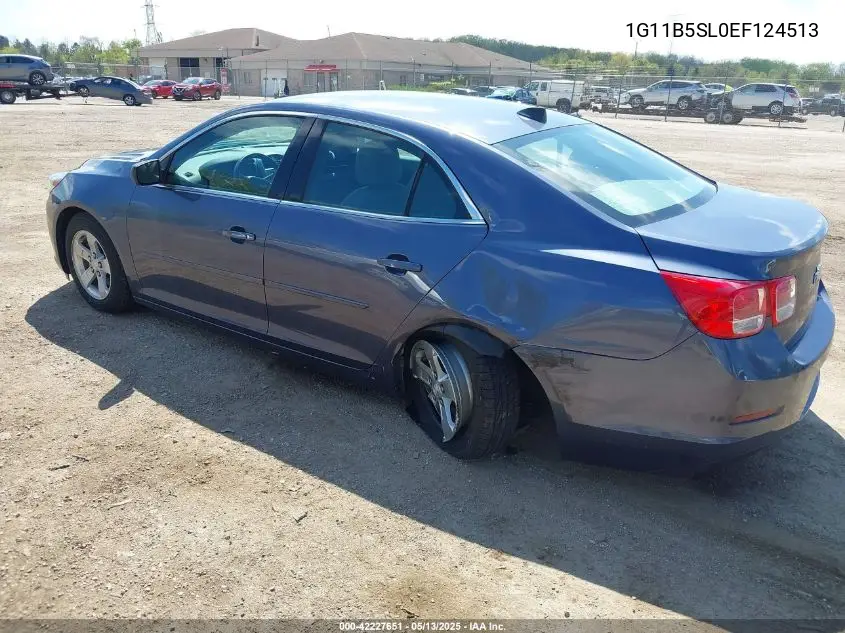 2014 Chevrolet Malibu 1Ls VIN: 1G11B5SL0EF124513 Lot: 42227651