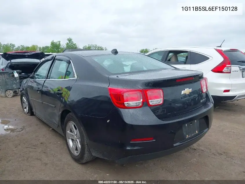 2014 Chevrolet Malibu 1Ls VIN: 1G11B5SL6EF150128 Lot: 42231150