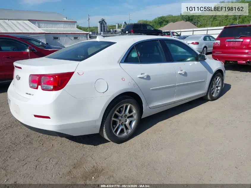 2014 Chevrolet Malibu 1Lt VIN: 1G11C5SL8EF198162 Lot: 42241770