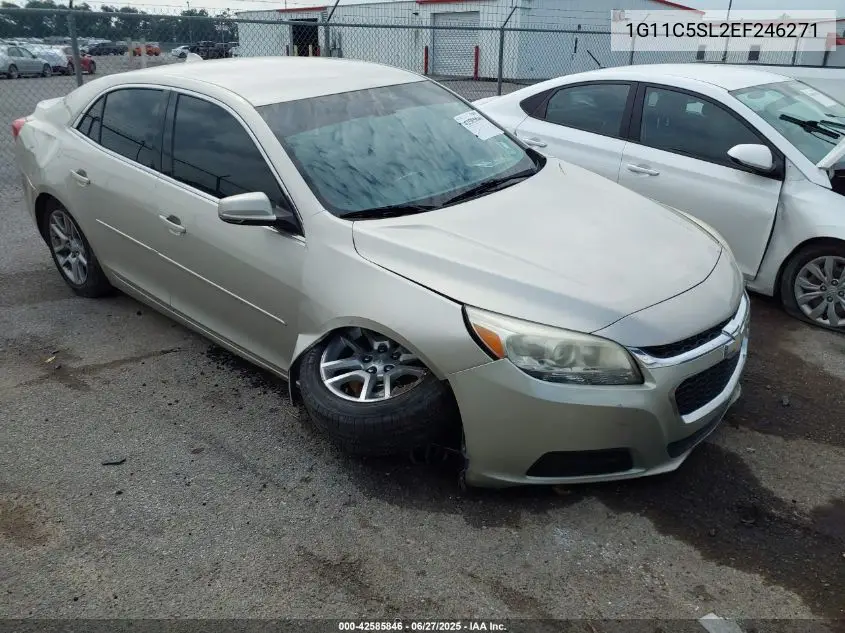 2014 Chevrolet Malibu 1Lt VIN: 1G11C5SL2EF246271 Lot: 42585846