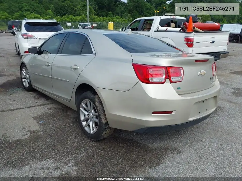 2014 Chevrolet Malibu 1Lt VIN: 1G11C5SL2EF246271 Lot: 42585846