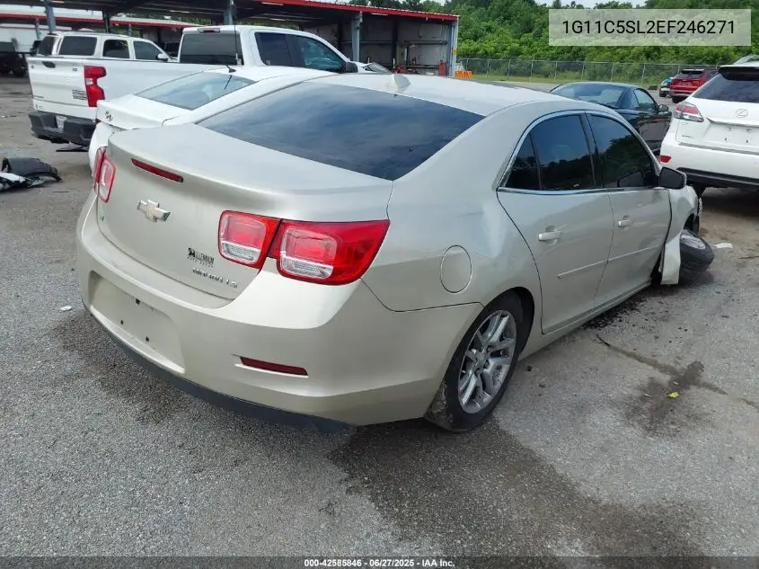 2014 Chevrolet Malibu 1Lt VIN: 1G11C5SL2EF246271 Lot: 42585846