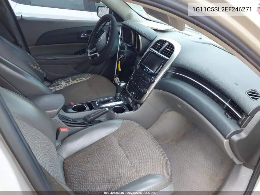 2014 Chevrolet Malibu 1Lt VIN: 1G11C5SL2EF246271 Lot: 42585846