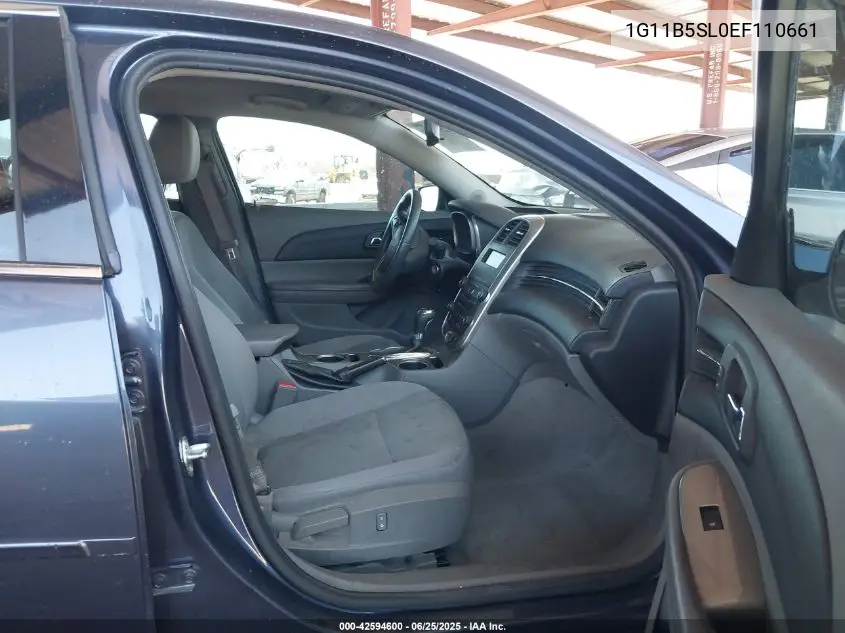 1g11b5sl0ef110661 1G11B5SL0EF110661 2014 Chevrolet Malibu 1Ls