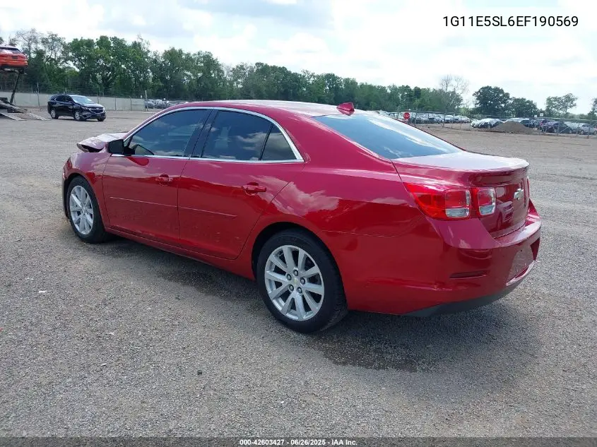 2014 Chevrolet Malibu 2Lt VIN: 1G11E5SL6EF190569 Lot: 42603427