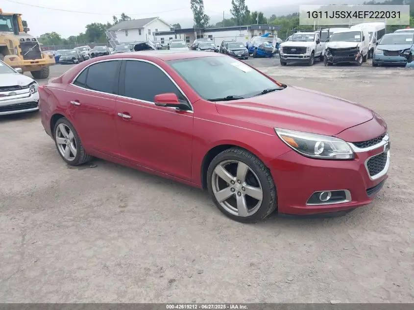 2014 Chevrolet Malibu 2Lz VIN: 1G11J5SX4EF222031 Lot: 42619212