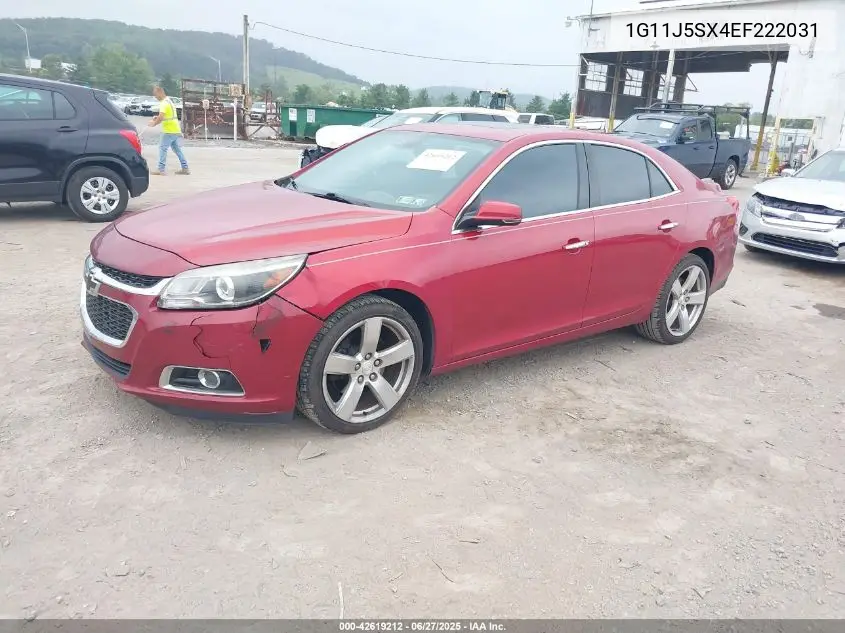 2014 Chevrolet Malibu 2Lz VIN: 1G11J5SX4EF222031 Lot: 42619212