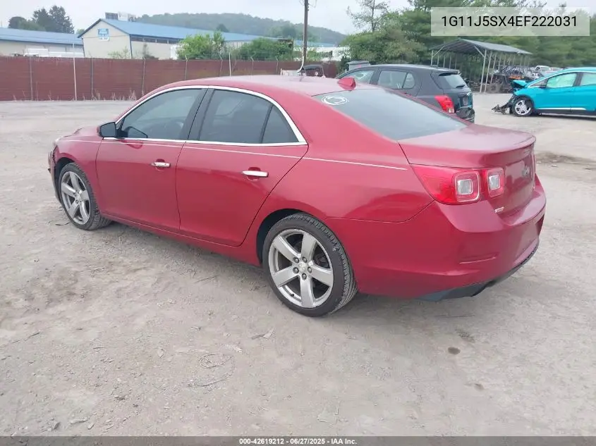 2014 Chevrolet Malibu 2Lz VIN: 1G11J5SX4EF222031 Lot: 42619212