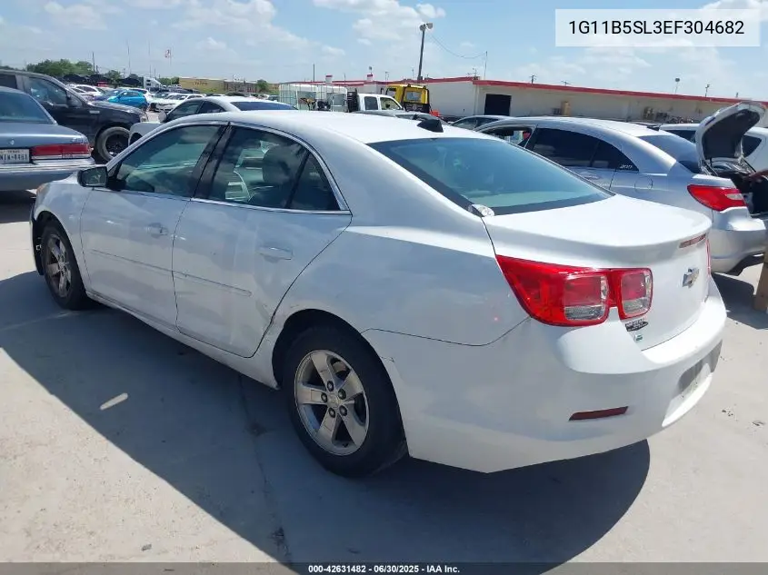 2014 Chevrolet Malibu 1Ls VIN: 1G11B5SL3EF304682 Lot: 42631482