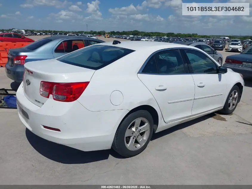 2014 Chevrolet Malibu 1Ls VIN: 1G11B5SL3EF304682 Lot: 42631482